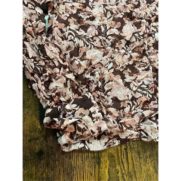 Velvet Miley Printed Boho Blouse Pink Floral  Size XS - Picture 8 of 14